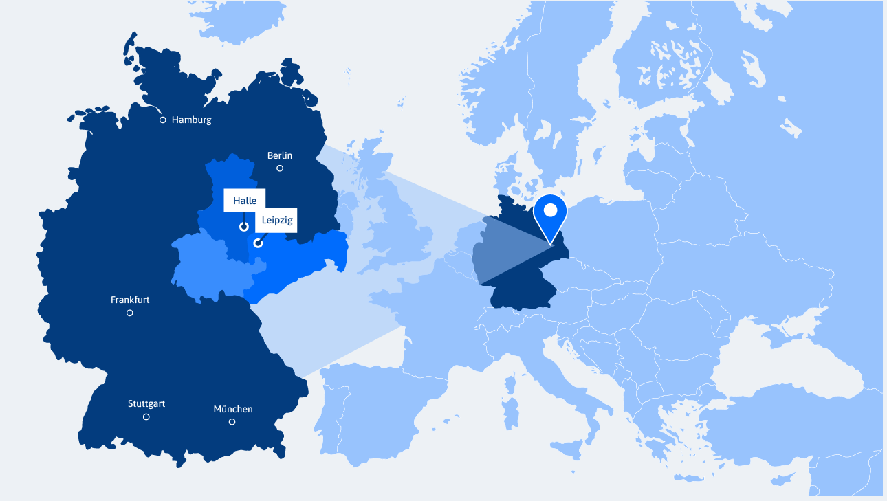 Mitteldeutschland in Europa